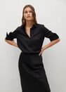 Mango - black Flared long skirt Mango - black Flared long skirt