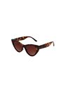 Mango - dark brown Cat-eye sunglasses, Women Mango - dark brown Cat-eye sunglasses, Women