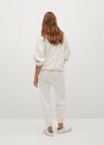 Mango - light beige Elastic waist trousers, Women Mango - light beige Elastic waist trousers, Women