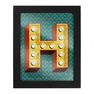 RIDLEYS - Ridleys Alphabet Jigsaw Puzzle with Frame Letter H RIDLEYS - Ridleys Alphabet Jigsaw Puzzle with Frame Letter H