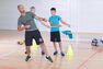 DOMYOS - 8-9Y S500 Boys' Gym Breathable Synthetic Shorts - Whale Grey DOMYOS - 8-9Y S500 Boys' Gym Breathable Synthetic Shorts - Whale Grey