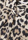 Mango - brown Printed cotton shirt, Women Mango - brown Printed cotton shirt, Women