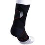 TARMAK - 3 Strong 100 Men's/Women's Right/Left Ankle Ligament Support - Black, Black TARMAK - 3 Strong 100 Men's/Women's Right/Left Ankle Ligament Support - Black, Black