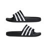 Adidas - Black Adilette Aqua Shoes, Men Adidas - Black Adilette Aqua Shoes, Men