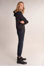 Salsa Jeans - Black Hoodie, with detachable hood Salsa Jeans - Black Hoodie, with detachable hood