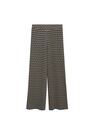 Mango - medium green Printed straight trousers Mango - medium green Printed straight trousers