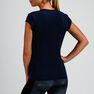 DOMYOS - S Slim Fitness T-Shirt - Black DOMYOS - S Slim Fitness T-Shirt - Black
