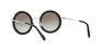 MIU MIU - Black Round Miu Miu MU 59US MIU MIU - Black Round Miu Miu MU 59US