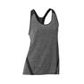 KALENJI - Extra Small Women's Running Tank Top Run Light, Carbon Grey KALENJI - Extra Small Women's Running Tank Top Run Light, Carbon Grey