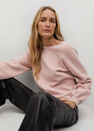 Mango - Pastel Pink Open Back Sweater Mango - Pastel Pink Open Back Sweater