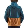 QUECHUA - Medium Men's country walking rain coat - NH100 Raincut Full Zip, Dark Petrol Blue QUECHUA - Medium Men's country walking rain coat - NH100 Raincut Full Zip, Dark Petrol Blue