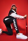 Missguided - Navy Playboy X Missguided Varsity Leggings Missguided - Navy Playboy X Missguided Varsity Leggings