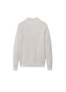 Mango - lt pastel grey High collar wool sweater Mango - lt pastel grey High collar wool sweater