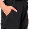 QUECHUA - 7-8Y MH550 Children's Zip-Off Hiking Trousers, Black QUECHUA - 7-8Y MH550 Children's Zip-Off Hiking Trousers, Black