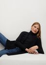Mango - Black Fine-knit cardigan Mango - Black Fine-knit cardigan