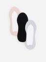 Reserved - Ladies’ Nylon Blend Invisible Socks 3 Pack - Black Reserved - Ladies’ Nylon Blend Invisible Socks 3 Pack - Black
