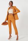 Missguided - Rust Orange Rust Button Front Blazer Missguided - Rust Orange Rust Button Front Blazer