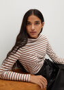 Mango - brown Long sleeve cotton t-shirt Mango - brown Long sleeve cotton t-shirt