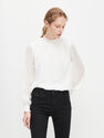Reserved - Ladies’ Blouse - Ivory Reserved - Ladies’ Blouse - Ivory