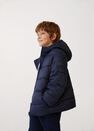 Mango - navy Hood quilted coat Mango - navy Hood quilted coat