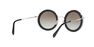 MIU MIU - Black Round Miu Miu MU 59US MIU MIU - Black Round Miu Miu MU 59US