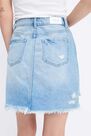Mohito - Mini Denim Skirt - Blue Mohito - Mini Denim Skirt - Blue