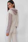 Missguided - Stone Co Ord Tonal Colourblock Jumper Missguided - Stone Co Ord Tonal Colourblock Jumper