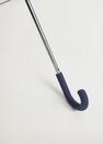 Mango - Navy Transparent Umbrella Mango - Navy Transparent Umbrella