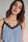 Salsa Jeans - Blue Top with lace Salsa Jeans - Blue Top with lace