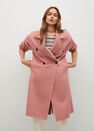 Mango - lt-pastel pink Handmade wool coat Mango - lt-pastel pink Handmade wool coat