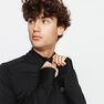 KALENJI - Small RUN WARM MEN'S LONG-SLEEVED RUNNING T-SHIRT, Black KALENJI - Small RUN WARM MEN'S LONG-SLEEVED RUNNING T-SHIRT, Black