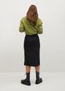 Mango - black Draped pencil skirt Mango - black Draped pencil skirt