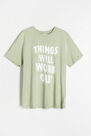 Reserved - Oversized T-shirt - Green Reserved - Oversized T-shirt - Green