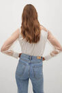 Mango - natural white Semi-transparent bow sleeve blouse, Women Mango - natural white Semi-transparent bow sleeve blouse, Women