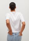 Mango - white 100% recycled cotton t-shirt, Women Mango - white 100% recycled cotton t-shirt, Women