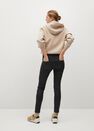 Mango - Black Coated Isa Crop Skinny Jeans Mango - Black Coated Isa Crop Skinny Jeans