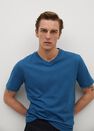 Mango - Lt-pastel blue 100% sustainable cotton t-shirt Mango - Lt-pastel blue 100% sustainable cotton t-shirt