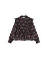 Mango - red Ruffled floral blouse Mango - red Ruffled floral blouse