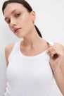 Mohito - Organic Cotton Plain Top Eco Aware - White Mohito - Organic Cotton Plain Top Eco Aware - White