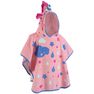 NABAIJI - Baby Poncho With Hood Pink Unicorn Print - Pastel Pink NABAIJI - Baby Poncho With Hood Pink Unicorn Print - Pastel Pink