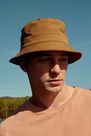 Mango - Pastel Brown Cotton Bucket Hat Mango - Pastel Brown Cotton Bucket Hat