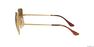 RAY-BAN - Gold Square Ray-Ban RB1971 SQUARE 1971 CLASSIC RAY-BAN - Gold Square Ray-Ban RB1971 SQUARE 1971 CLASSIC