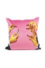 Seletti - Toiletpaper Cushion Cover Pink Lipsticks Seletti - Toiletpaper Cushion Cover Pink Lipsticks