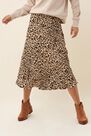 Salsa Jeans - Beige Tigress medium skirt Salsa Jeans - Beige Tigress medium skirt