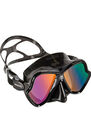 MARES - Unique Size X-Vision Liquid Skin Diving Mask - Black/Grey, Gold Mirror Lenses, Black MARES - Unique Size X-Vision Liquid Skin Diving Mask - Black/Grey, Gold Mirror Lenses, Black