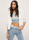 Mango - Open Blue Combined Denim Jeans, Women Mango - Open Blue Combined Denim Jeans, Women