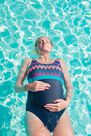 NABAIJI - Small/Medium 1-piece Maternity Swimsuit Romane, Navy Blue NABAIJI - Small/Medium 1-piece Maternity Swimsuit Romane, Navy Blue