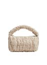 Mango - light beige Bag with ruched detail Mango - light beige Bag with ruched detail