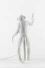 Seletti - Monkey Lamp Standing White Indoor Seletti - Monkey Lamp Standing White Indoor
