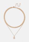 Missguided - Gold Look Gothic Initial A Pendant Necklace Missguided - Gold Look Gothic Initial A Pendant Necklace